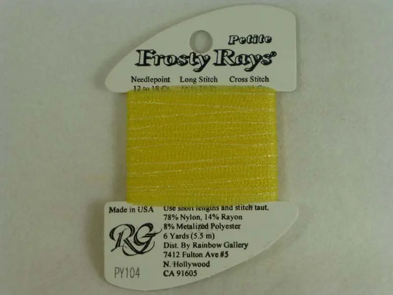 Petite Frosty Rays Py104 Golden Yellow Pearl 1