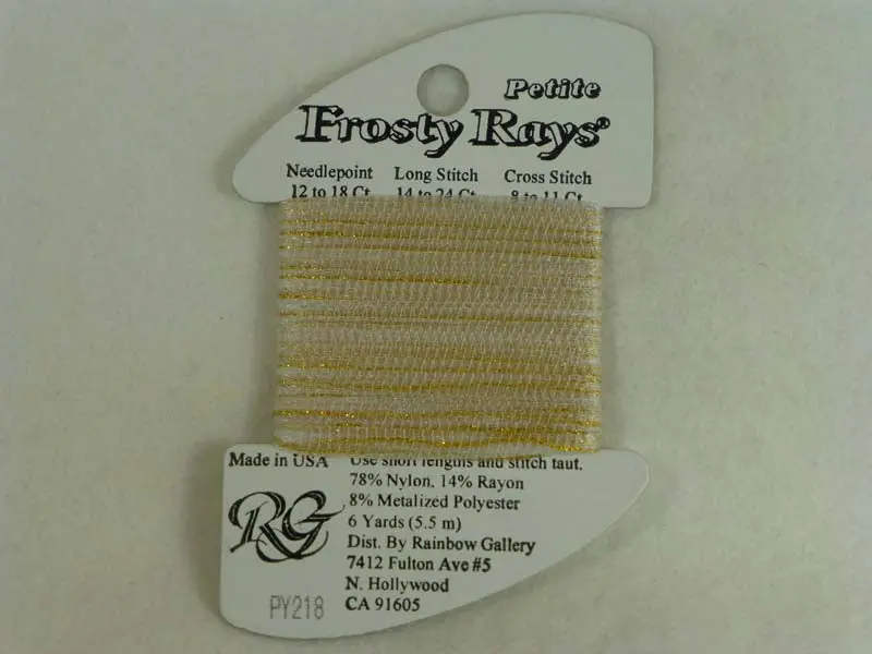 Petite Frosty Rays Py218 Gold Ice 1