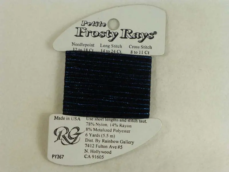 Petite Frosty Rays Py367 Midnight Blue Gloss 1