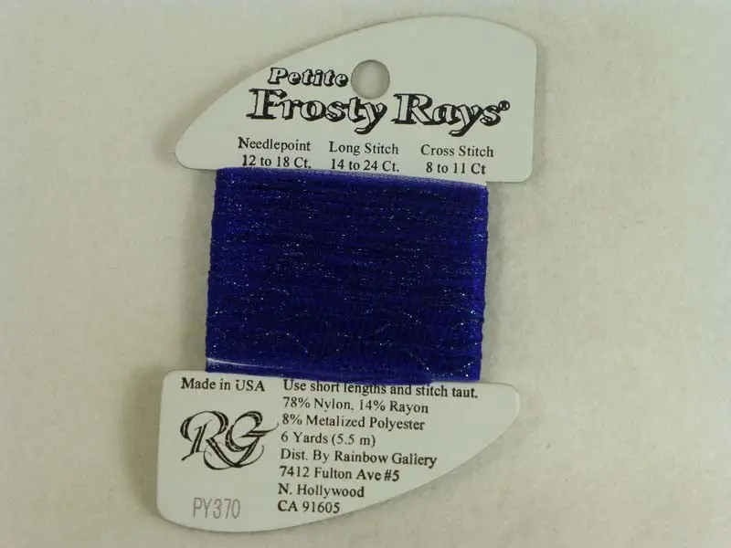 Petite Frosty Rays Py370 Royal Blue Gloss 1