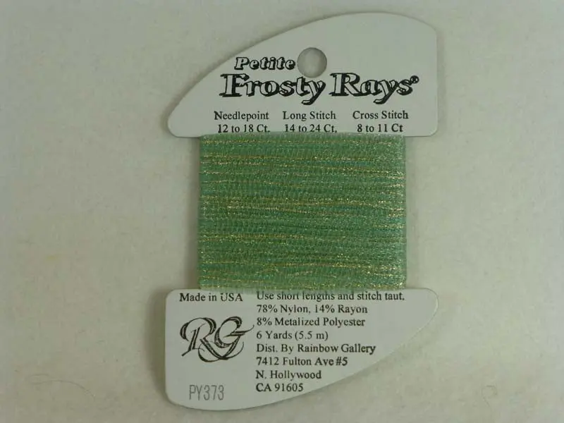 Petite Frosty Rays Py373 Lite Green Gloss 1