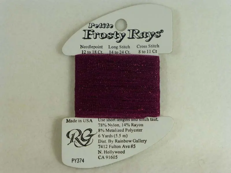 Petite Frosty Rays Py374 Antique Mauve Gloss 1