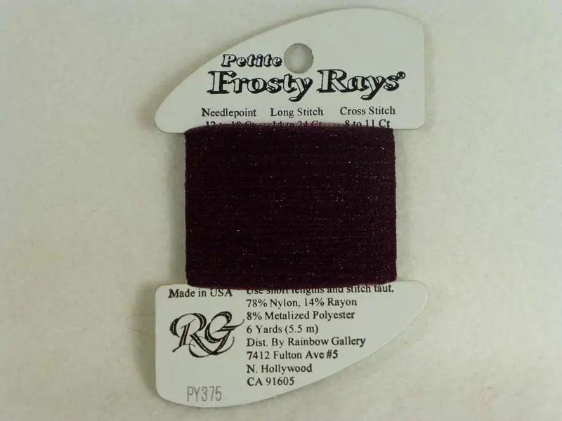 Petite Frosty Rays Py375 Dark Antique Mauve 1