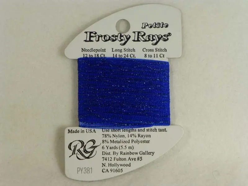 Petite Frosty Rays Py381 Night Sky Blue Gloss 1