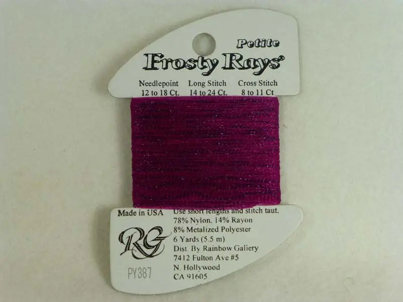 Petite Frosty Rays Py387 Fuchsia Swirl 1