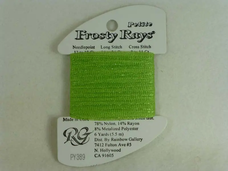 Petite Frosty Rays Py389 Lime Green Gloss 1