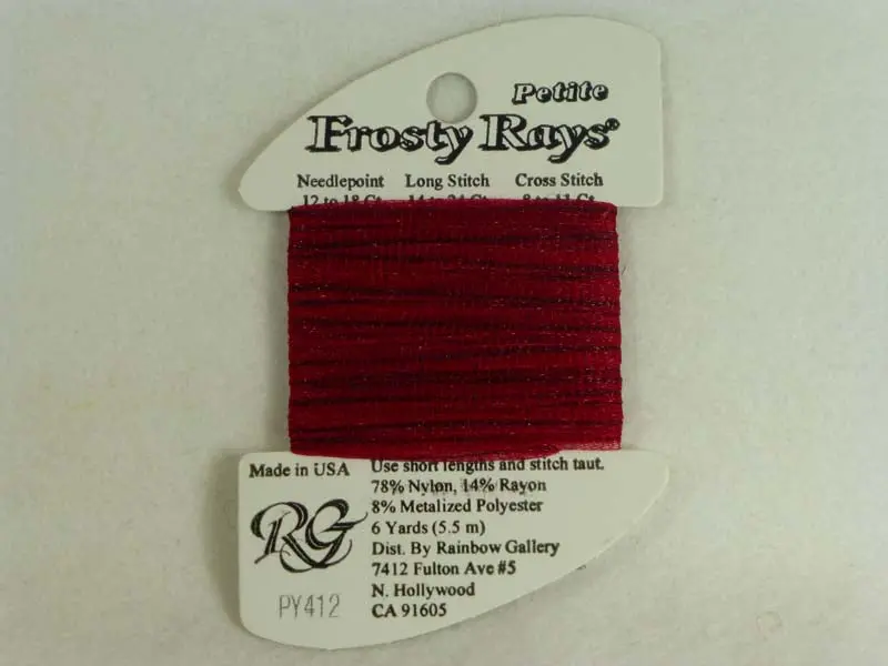 Petite Frosty Rays Py412 Black Cherry 1