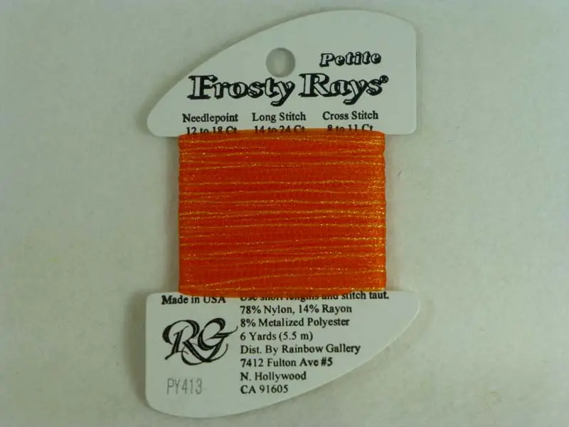 Petite Frosty Rays Py413 Orange Pop 1