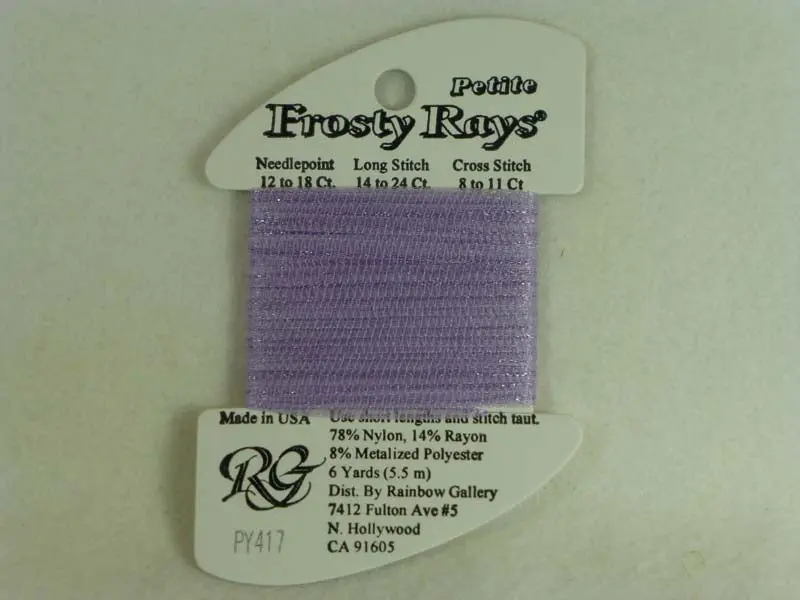 Petite Frosty Rays Py417 Lavender Ice 1