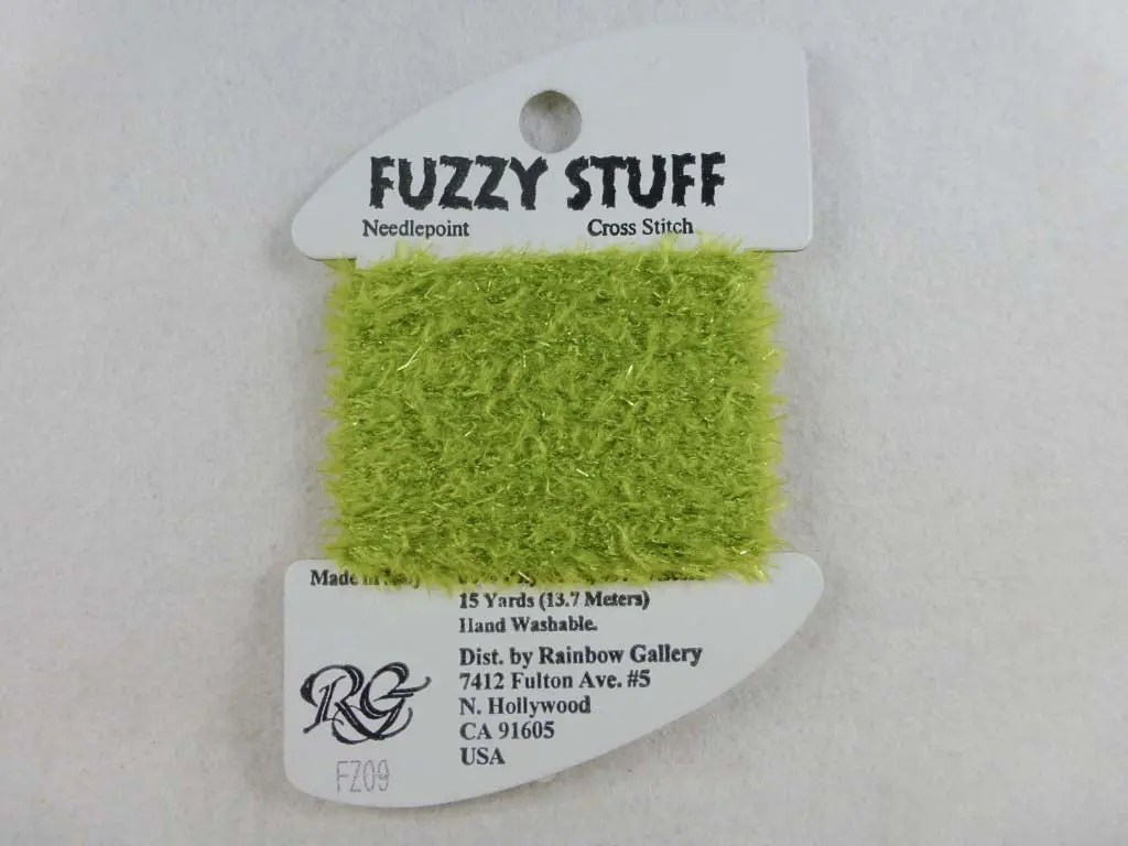 Fuzzy Stuff Fz09 Lime Green 1