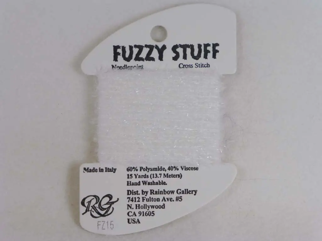Fuzzy Stuff Fz15 White 1