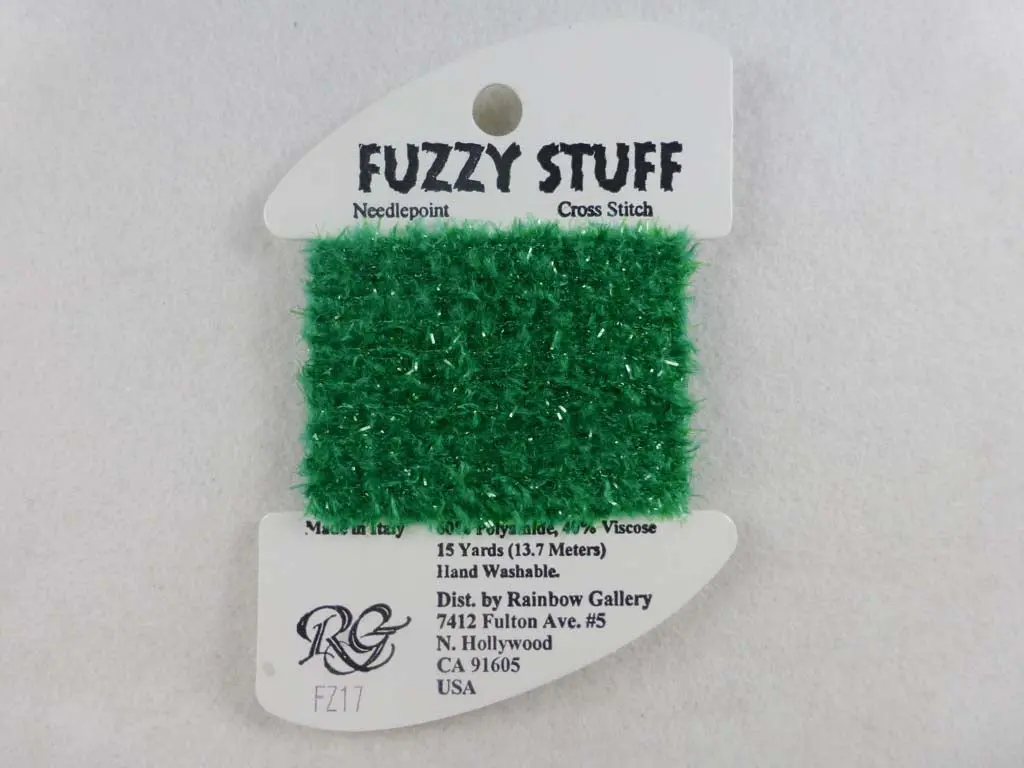 Fuzzy Stuff Fz17 Christmas Green 1