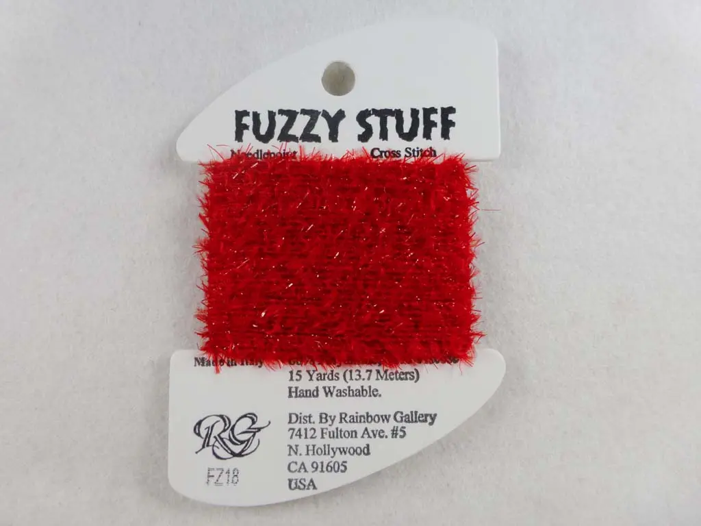 Fuzzy Stuff Fz18 Christmas Red 1