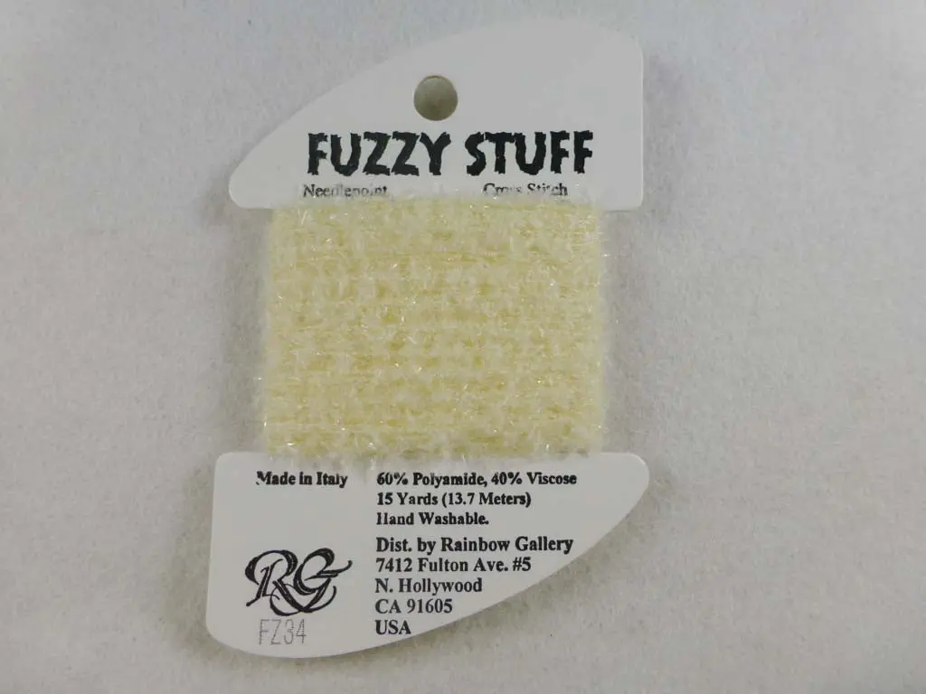 Fuzzy Stuff Fz34 Pale Yellow 1