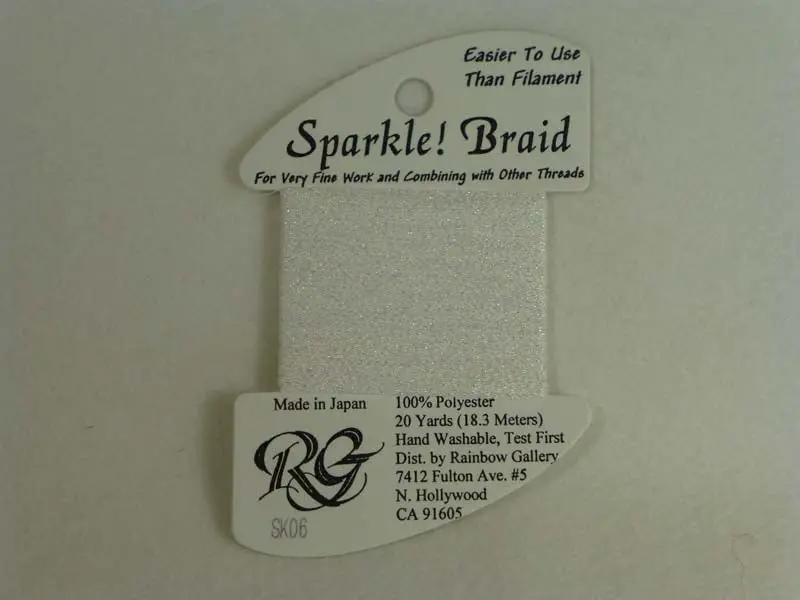 Sparkle! Braid Sk 06 White Pearl 1