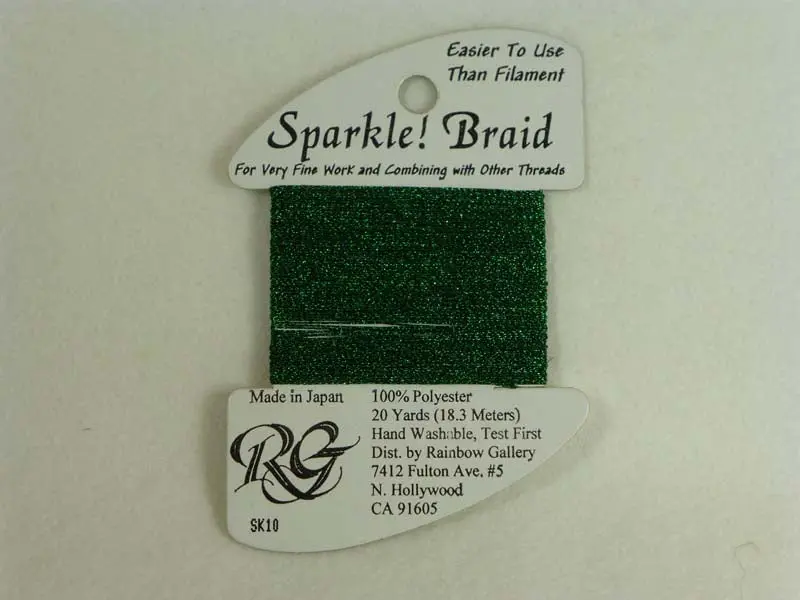 Sparkle! Braid Sk 10 Dark Green 1