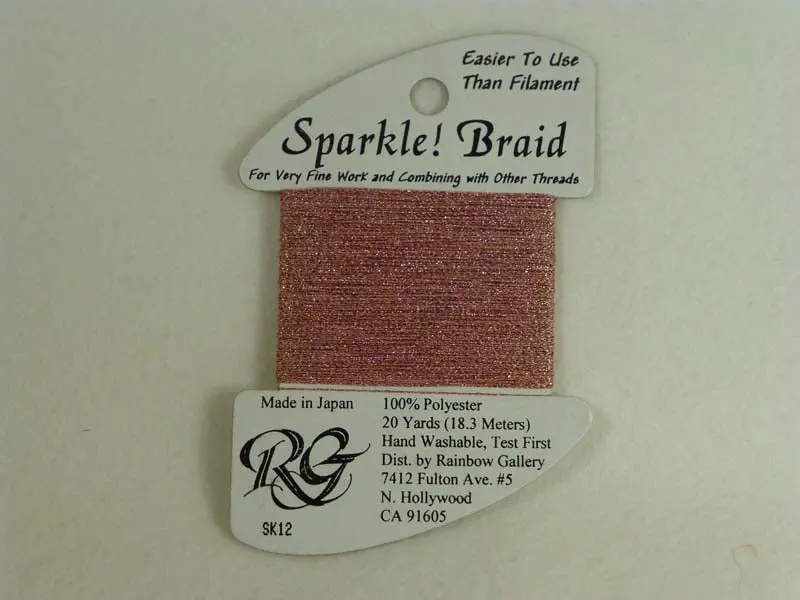 Sparkle! Braid Sk 12 Dark Mauve 1