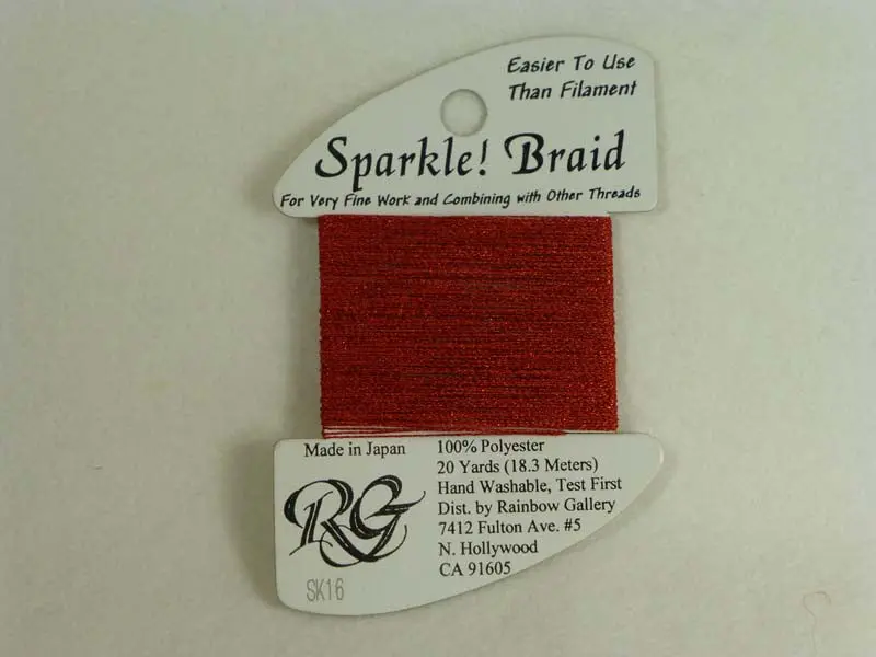 Sparkle! Braid Sk 16 Red 1