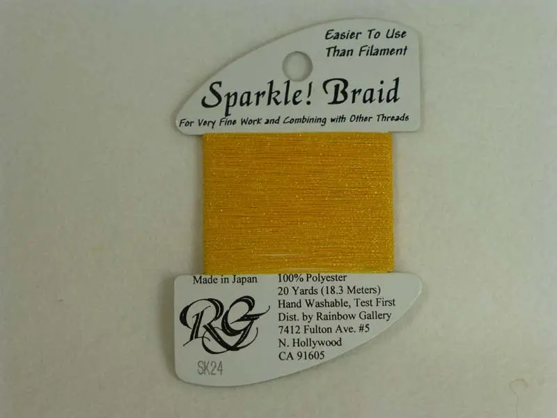 Sparkle! Braid Sk 24 Shimmer Yellow 1