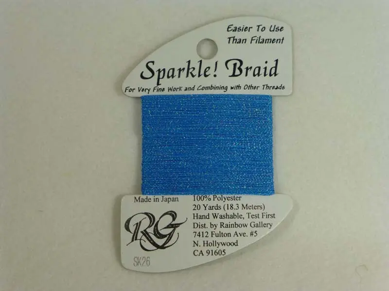 Sparkle! Braid Sk 26 Shimmer Blue 1