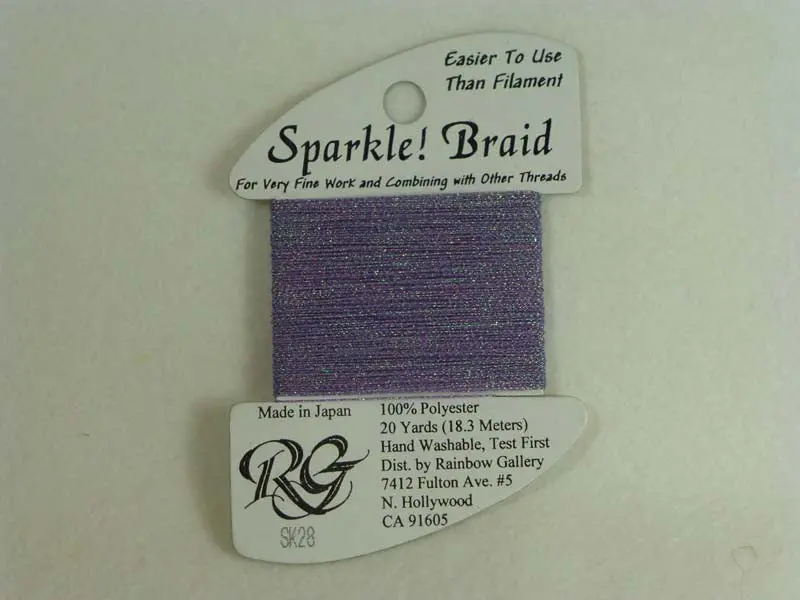 Sparkle! Braid Sk 28 Shimmer Violet 1