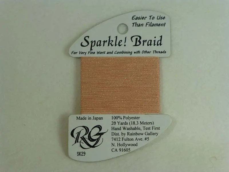 Sparkle! Braid Sk 29 Shimmer Peach 1