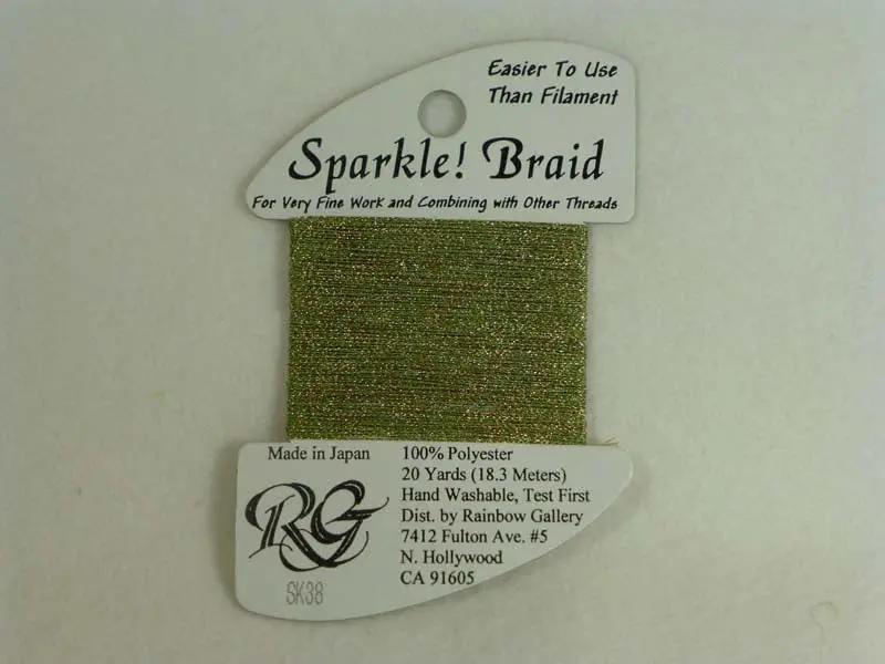 Sparkle! Braid Sk 38 Moss Green 1