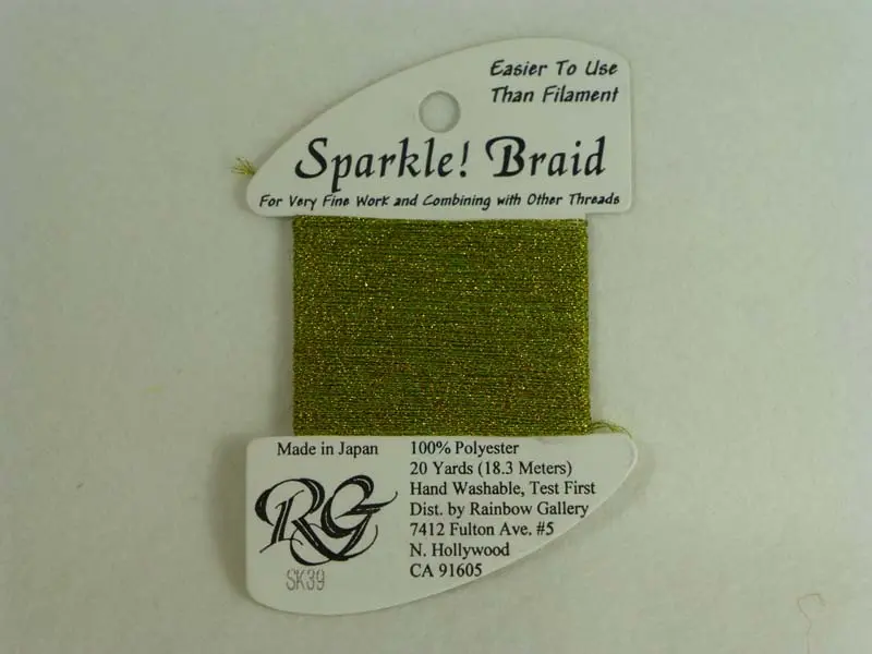 Sparkle! Braid Sk 39 Yellow Green 1