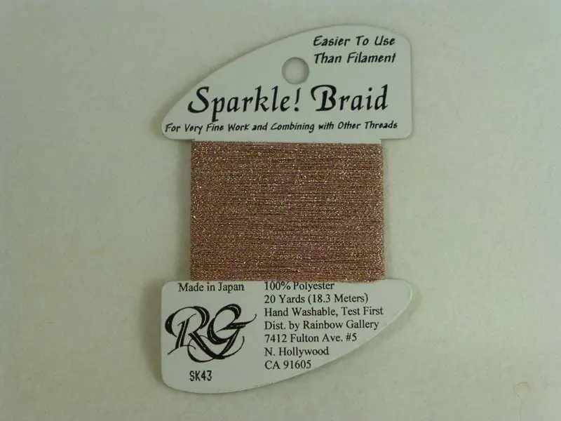 Sparkle! Braid Sk 43 Golden Pink 1