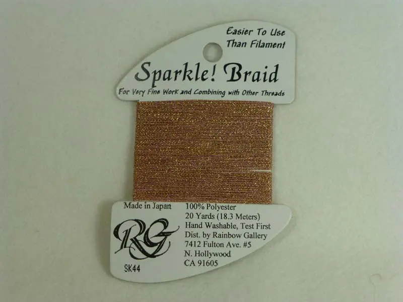 Sparkle! Braid Sk 44 Golden Mauve 1