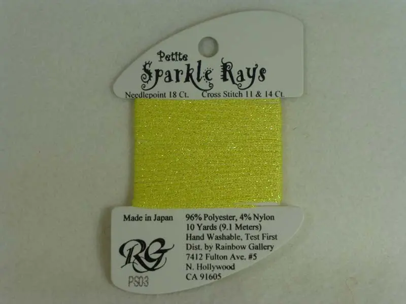 Petite Sparkle Rays Ps03 Lemon 1