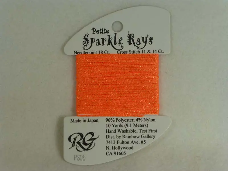 Petite Sparkle Rays Ps05 Orange 1