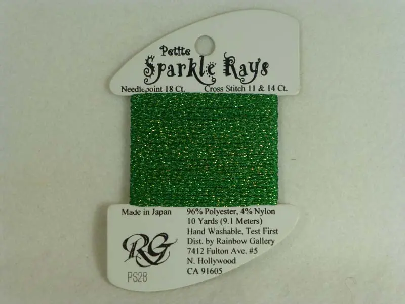 Petite Sparkle Rays Ps28 Christmas Green 1