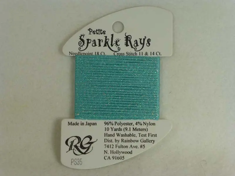 Petite Sparkle Rays Ps35 Aqua 1