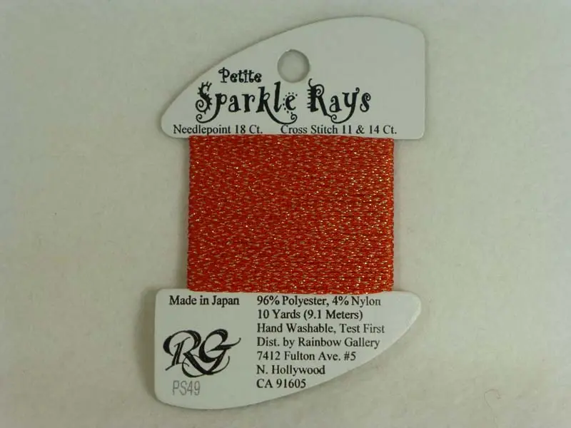Petite Sparkle Rays Ps49 Lite Christmas Red 1