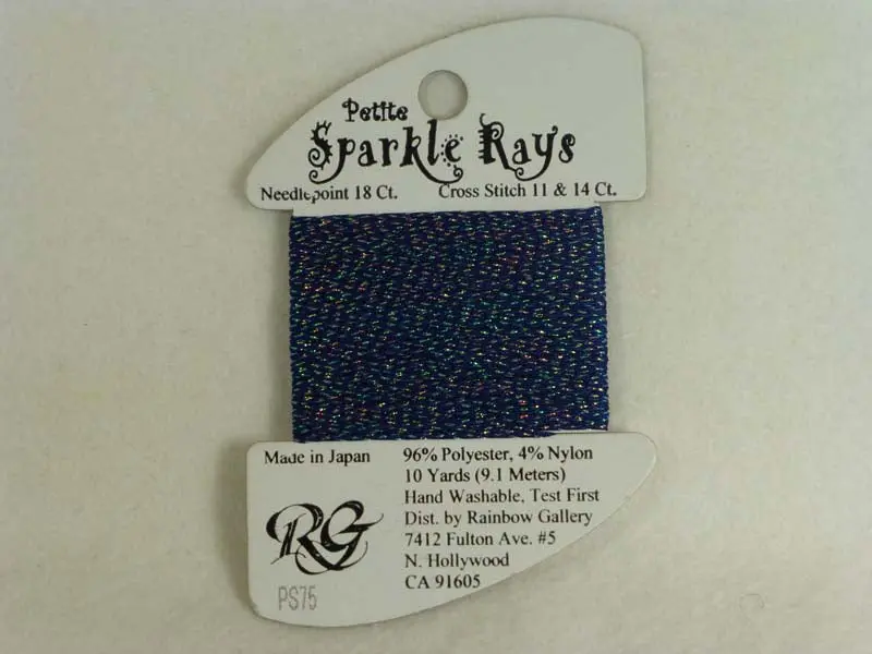 Petite Sparkle Rays Ps75 Navy Blue 1