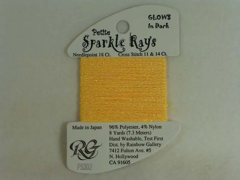 Petite Sparkle Rays Ps302 Yelow Glow In The Dark 1