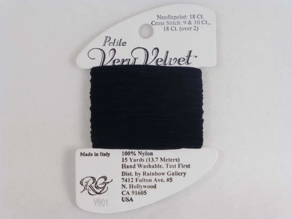 Petite Very Velvet V601 Black 1