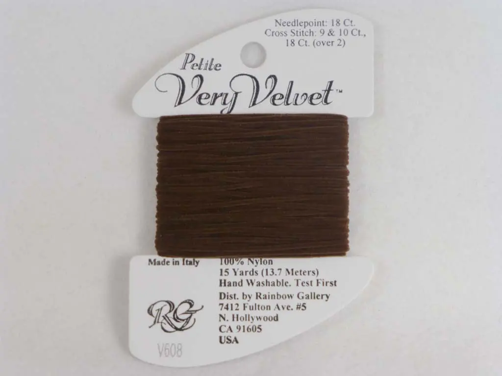 Petite Very Velvet V608 Dark Brown 1