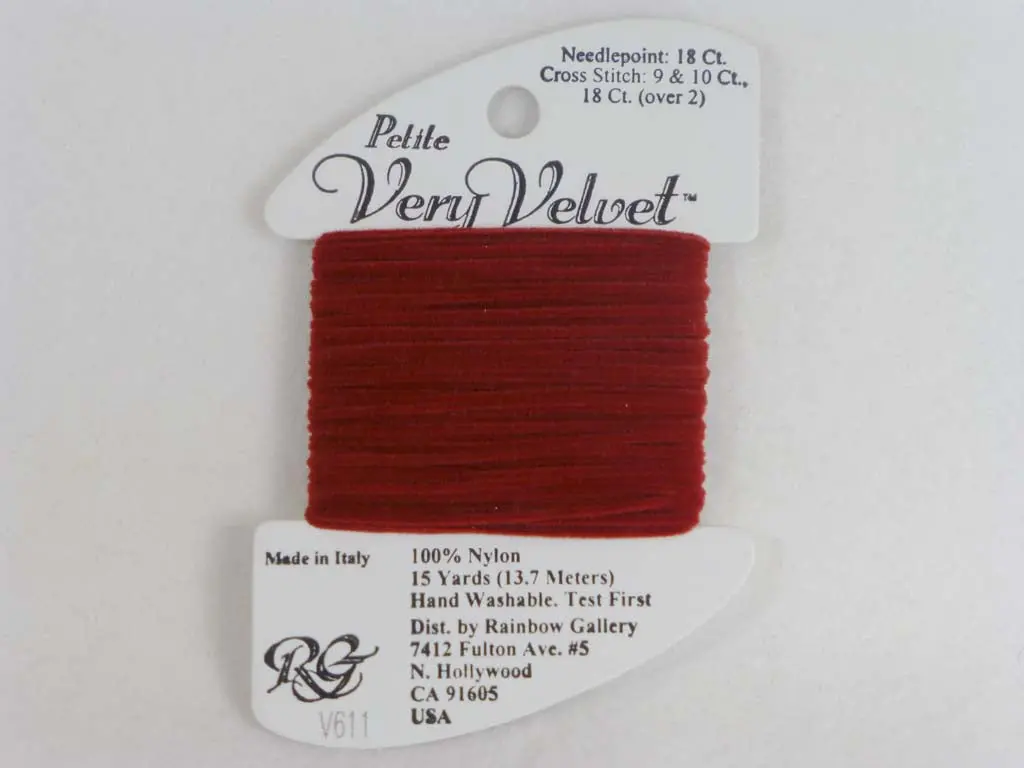 Petite Very Velvet V611 Brick Red 1