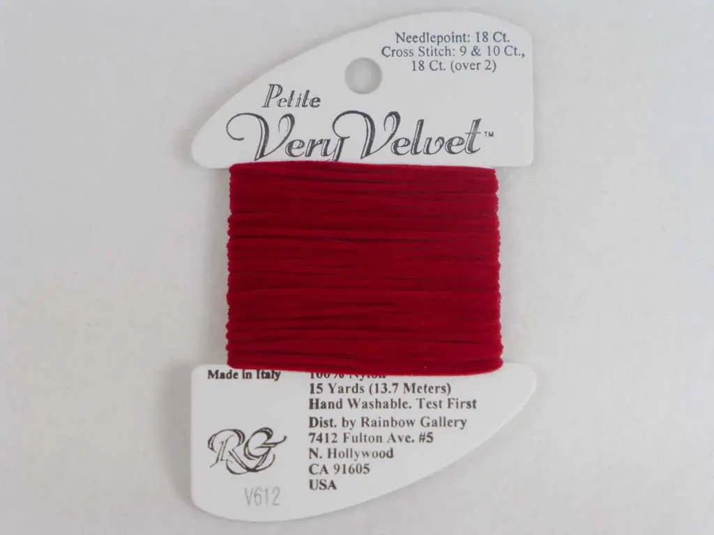 Petite Very Velvet V612 Cherry Red 1