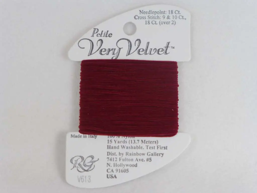 Petite Very Velvet V613 Burgundy 1