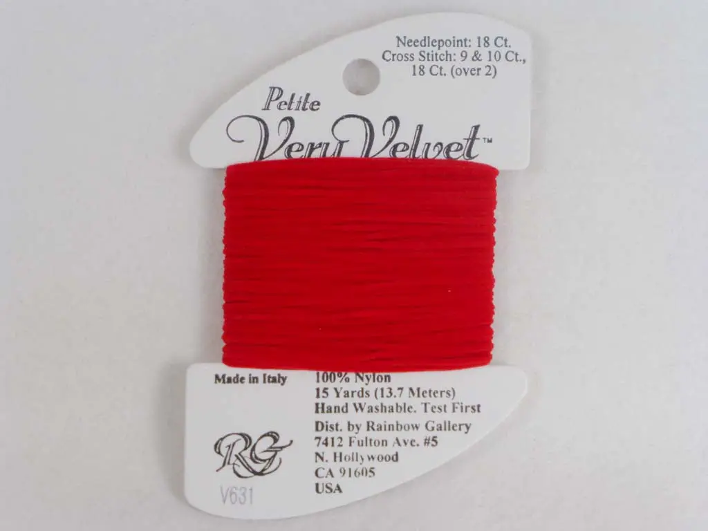 Petite Very Velvet V631 Christmas Red 1