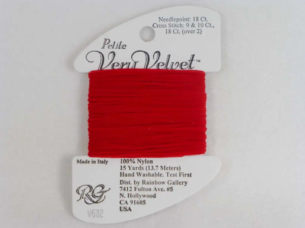 Petite Very Velvet V632 Brite Red 1
