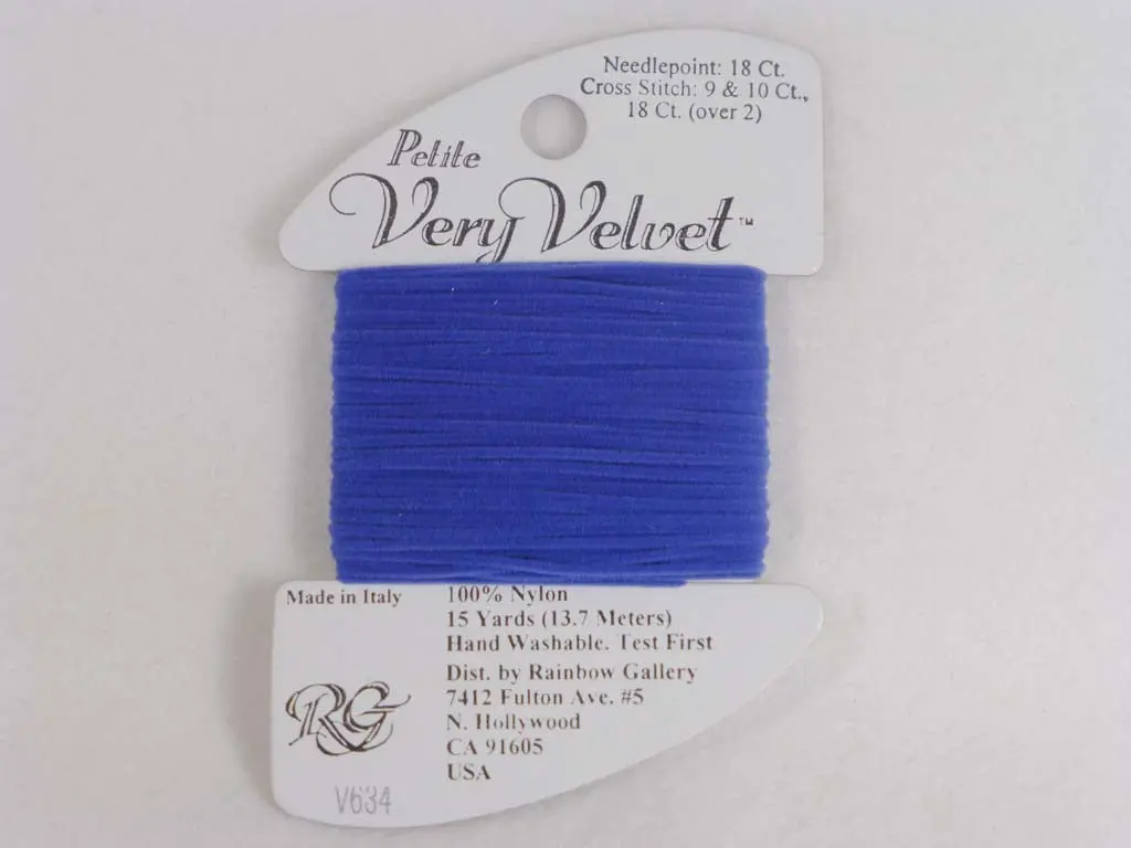 Petite Very Velvet V634 Brite Blue 1
