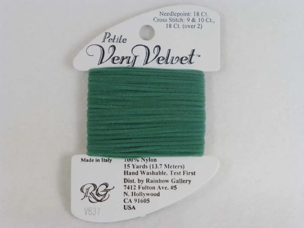 Petite Very Velvet V637 Sea Green 1