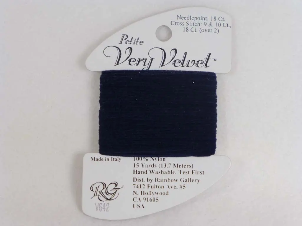 Petite Very Velvet V642 Navy Blue 1