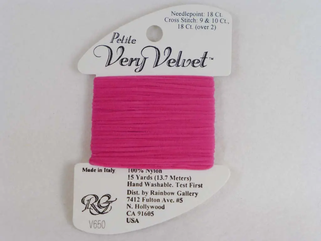 Petite Very Velvet V650 Raspberry 1
