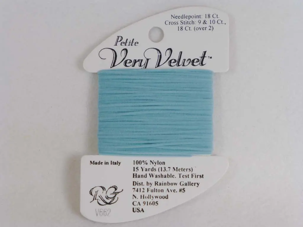 Petite Very Velvet V662 Green Aqua 1