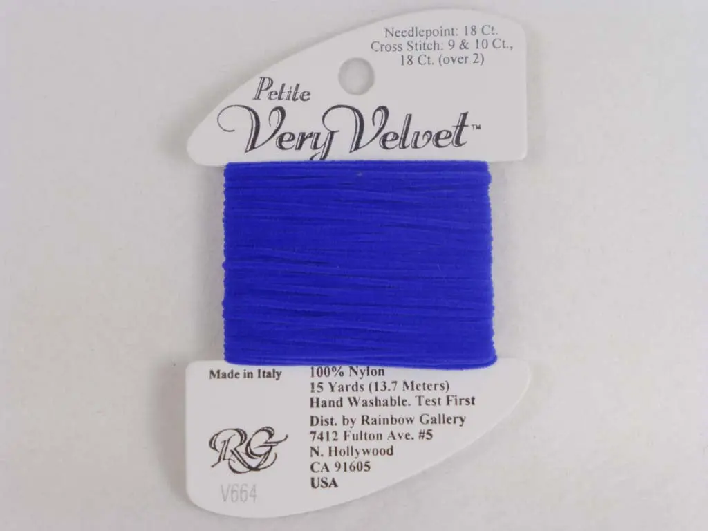 Petite Very Velvet V664 Indigo Blue 1